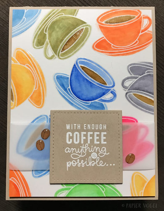 COFFEE BIRTHDAY CARD