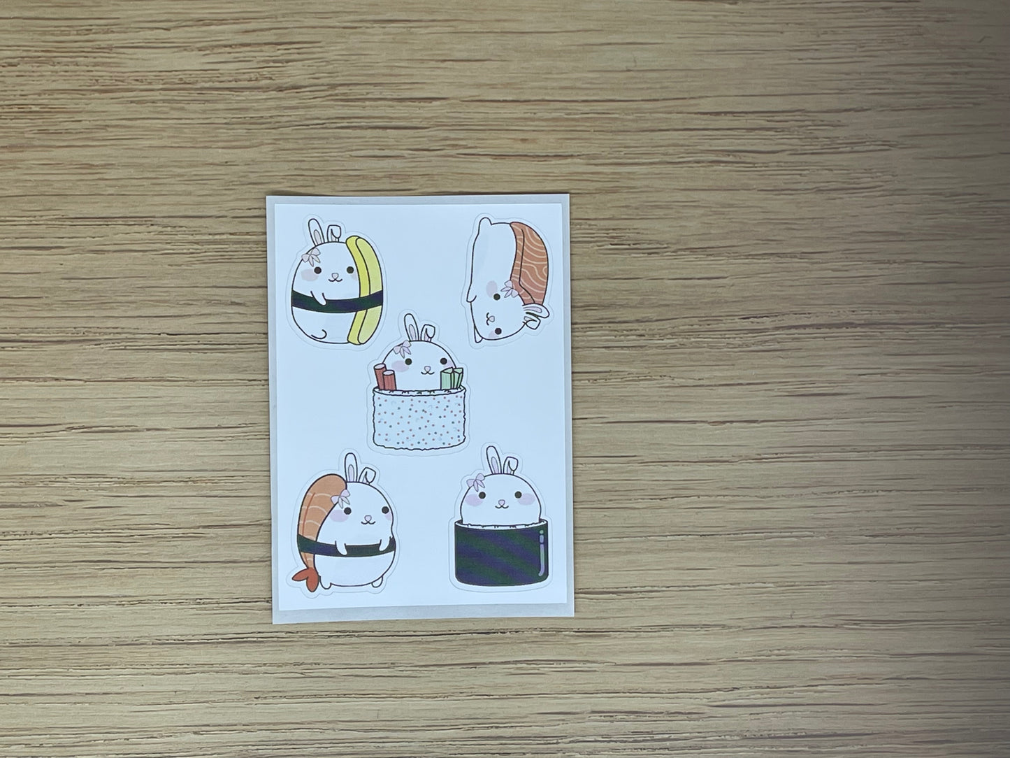 Sushi Bunny - Mini Card Set